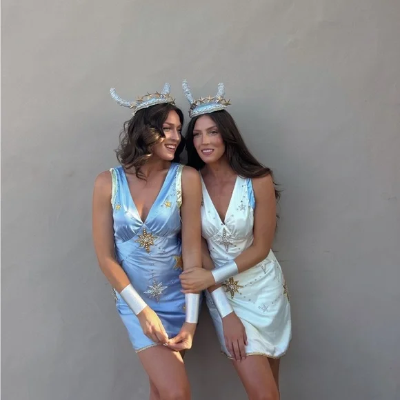 Gemini Zodiac Twin Costumes. Custom-made. - Picture 1 of 5